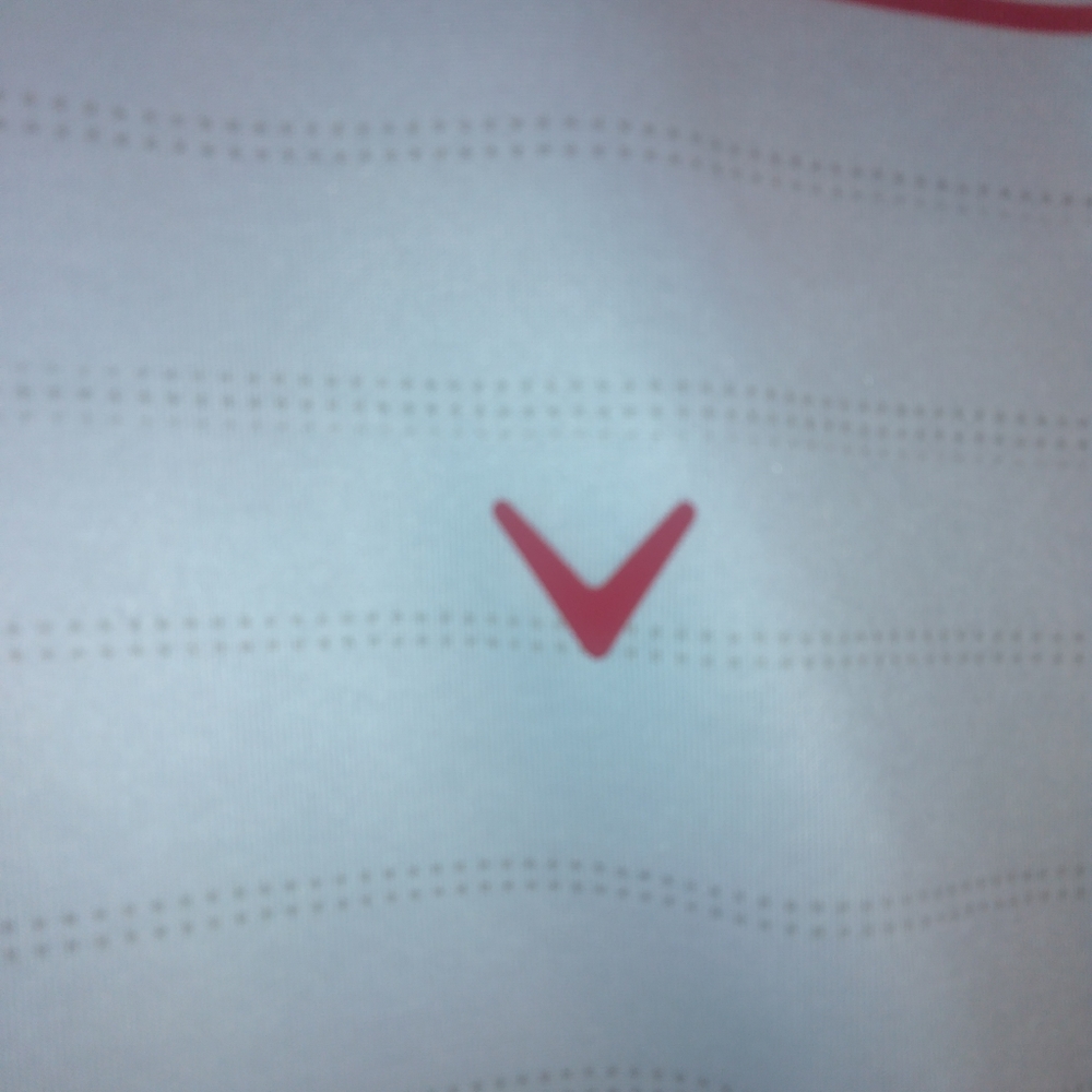 Callaway Opti Dri White Polyester Golf Polo Shirt Mens Size Large - Picture 5 of 8